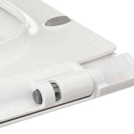 5Five Toiletbril Brilliant - wit - kunststof - universeel model - soft close systeem