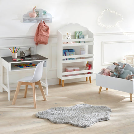 Atmosphera Kids Mini Baya kinderstoel - 55x31x39cm - Wit