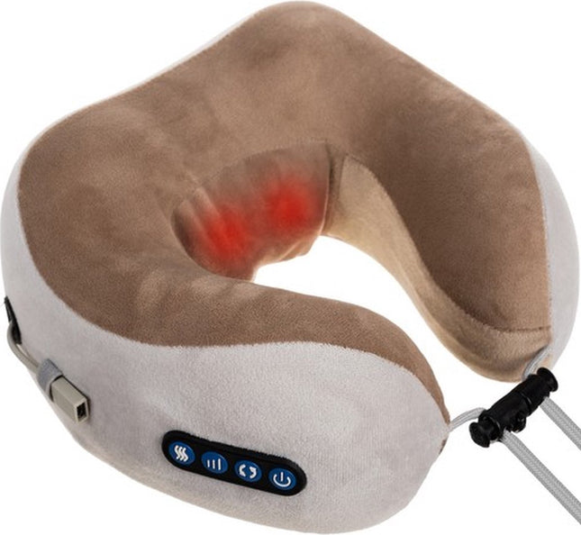 Verwarmende Nekmassagekussen - Comfort en Ontspanning voor Nek en Schouders