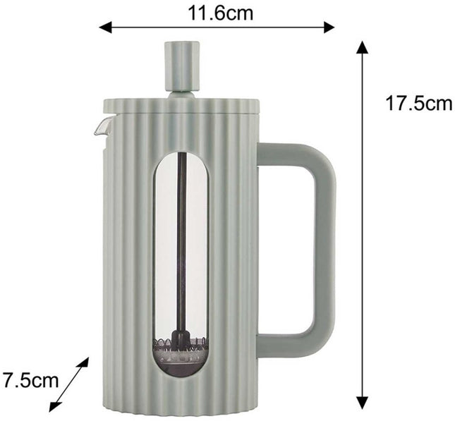 ZUIGER KOFFIE-/THEEZETAPPARAAT 350 ml KLAUSBERG KB-7745 GROEN