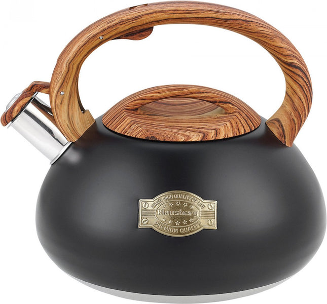 Klausberg 7565 - Fluitketel - Mat - inductie - 3 liter