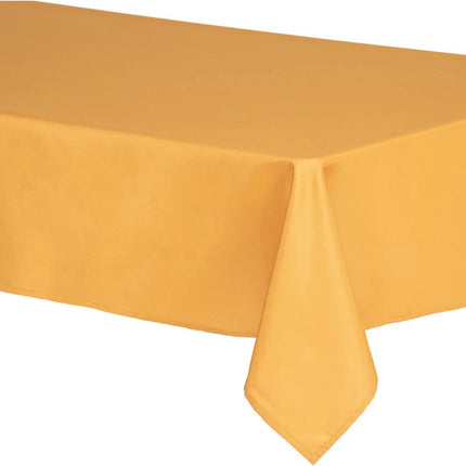 Atmosphera Tafelkleed - 240 x 140 cm - okergeel - Eettafel tafellakens - polyester
