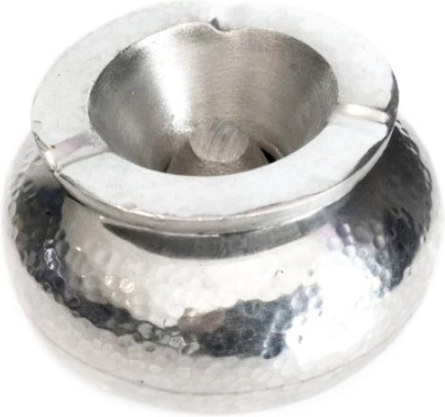 Stijlvolle Giet aluminium asbak - Handgemaakt