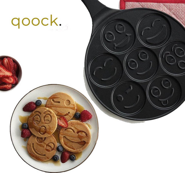 Emoji Pannenkoekenpan | 26cm | Vaatwasser bestendig | Alle warmtebronnen