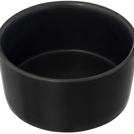 5Five Serveerplank bamboe - met 4x luxe schaaltjes - 35 x 24 cm - tapas en saus schaaltjes - zwart