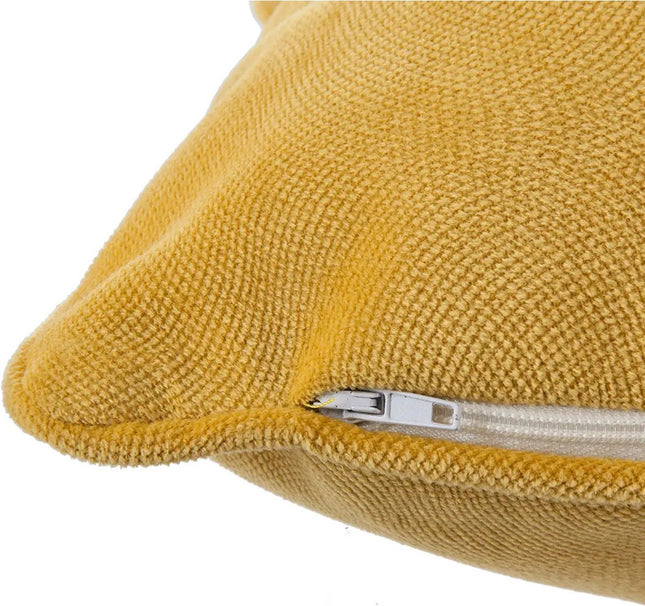 Atmosphera Bank/sierkussens Sophia - 2x stuks - 30 x 50 cm - polyester met rits