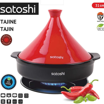 Satoshi tajine - 31 cm - aardewerk