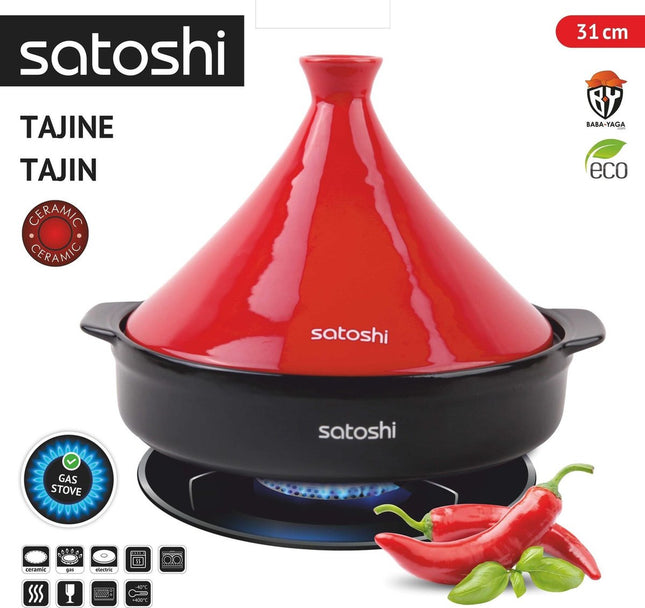 Satoshi tajine - 31 cm - aardewerk