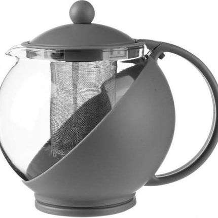 Theepot voor losse thee - Ingebouwde zeef - 1.25L
