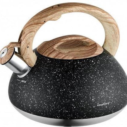 Klausberg KB-7282  fluitketel - 2,7L - rvs - alle warmtebronnen