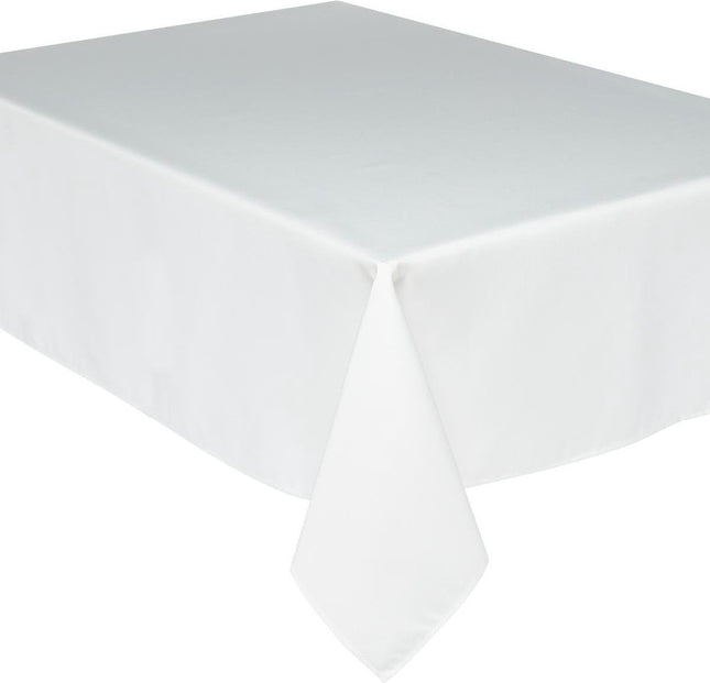 Atmosphera Tafelkleed - 240 x 140 cm - ivoor wit - Eettafel tafellakens - polyester