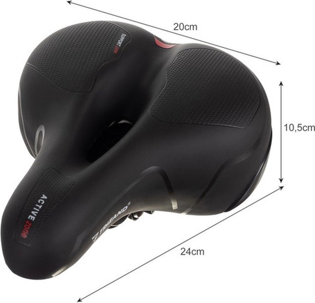 Trizand Comfortabel Fietszadel: Perfecte Mix van Comfort en Veiligheid
