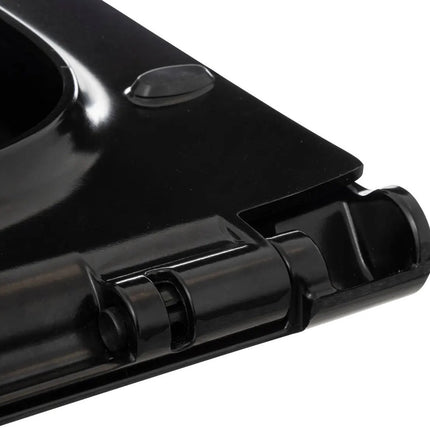 5Five Toiletbril Brilliant - zwart - kunststof - universeel model - soft close systeem