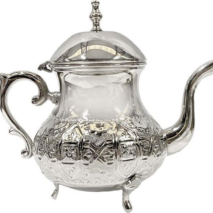 Marokkaanse theepot met mooie graveringen en details, 1.4L, Marokkaanse design theepot, Aladdin Theepot