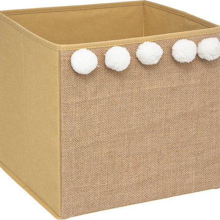 Atmosphera Kindermand opvouwbaar 29 x 29 cm bruin