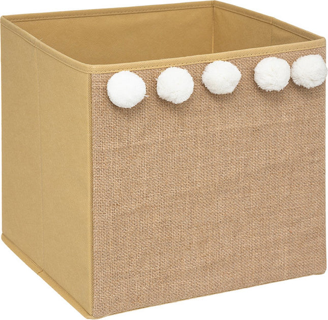 Atmosphera Kindermand opvouwbaar 29 x 29 cm bruin