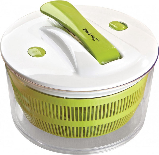 Kinghoff 6113 - Slacentrifuge - Sla afdruip - groen/wit