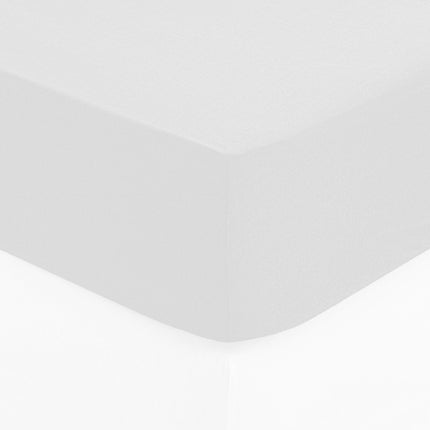 Atmosphera Hoeslaken katoen 160x200cm - Wit