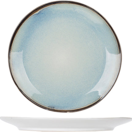 Cosy & Trendy Fez Plat Dinerbord - Ø 28 cm - Blauw