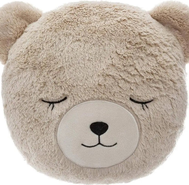 Atmosphera - Sierkussen - Beer - Beige - Ø 27 cm