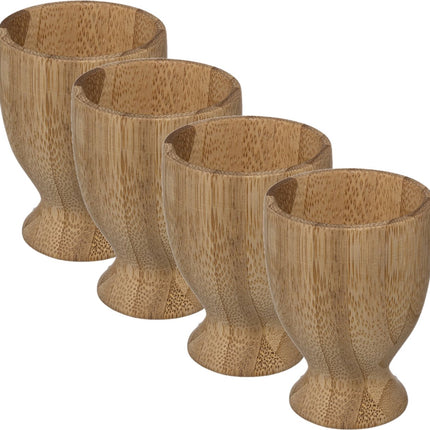 Secret de Gourmet Eierdopje - 6 stuks - Bamboe - 7,5 cm
