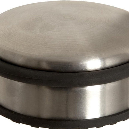 5Five Ronde deurstopper - 10 x 4,5 cm - van metaal - Deurstop gewicht - 930 gr