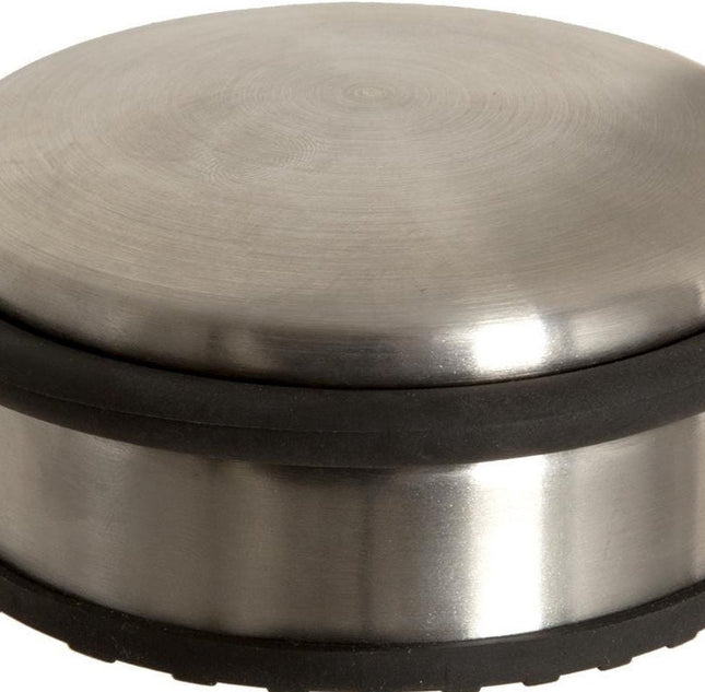 5Five Ronde deurstopper - 10 x 4,5 cm - van metaal - Deurstop gewicht - 930 gr