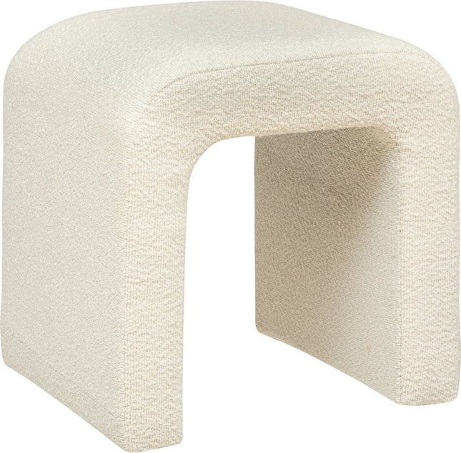 Krukboog SEVI, bouclé-look, H. 43 cm