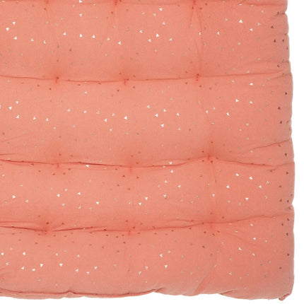 Atmosphera Vloerkussen Matras - steenrood - polyester/katoen - 120 x 60 x 5 cm - Extra lang - spelen - gamen - relaxen - oefeningen