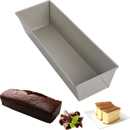 KINGHoff Cakeblik KH-1973 - 35 cm Rechthoekige Vorm - Anti-Aanbak Laag - Geschikt voor Cake en Brood - Ovenbestendig tot 220°C - Cakevorm - Bakvorm