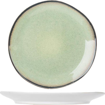 Cosy & Trendy Fez Green Dessertbord - Ø 22.5 cm - Set-6