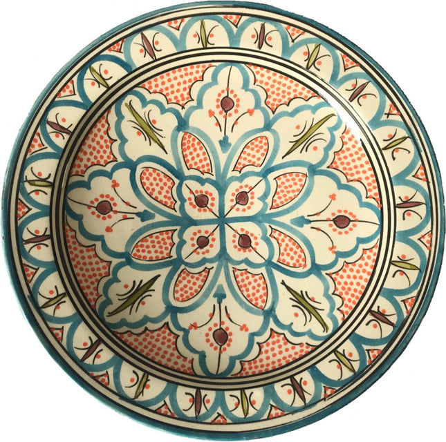 Marokkaanse Schaal | Handgemaakt | 35 cm | Serveerschaal