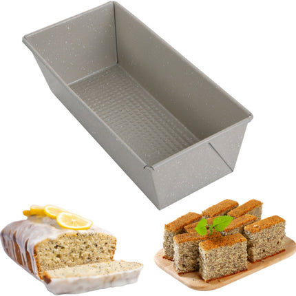 KINGHoff KH-1971 Cakevorm 26x11,5x7,5 cm - Ovenvorm voor Cake en Brood - Antiaanbaklaag - Geschikt voor Bananenbrood, Brownies en Pastei - Ovenbestendig tot 220°C