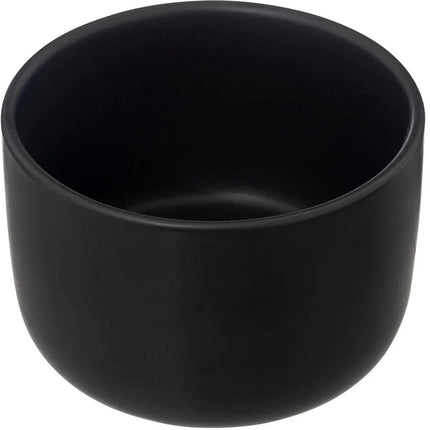 5Five Serveerplank bamboe - met 4x luxe schaaltjes - 35 x 24 cm - tapas en saus schaaltjes - zwart