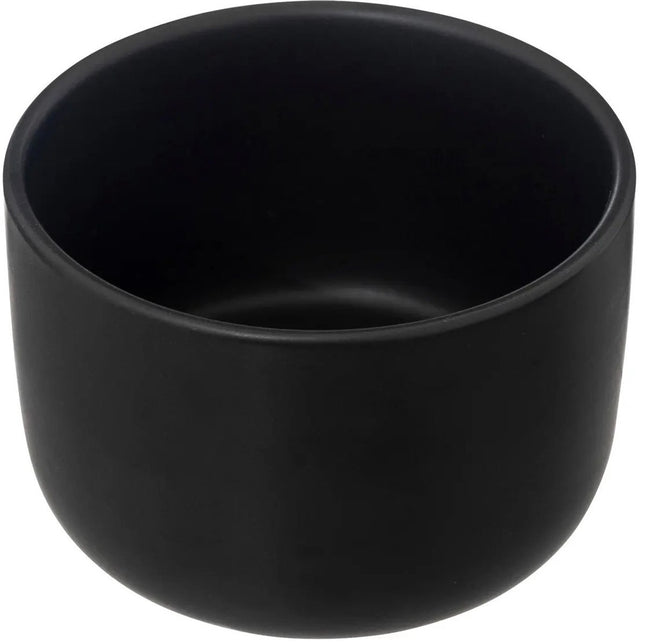 5Five Serveerplank bamboe - met 4x luxe schaaltjes - 35 x 24 cm - tapas en saus schaaltjes - zwart