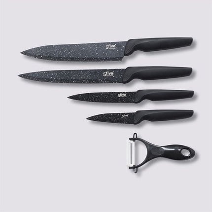 Messen Set Secret de Gourmet Schiller Keramisch 5 Onderdelen