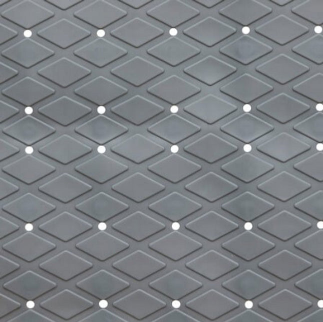 Badmat | Badkamer Mat | Douche Mat | PVC Badkleed 70 x 35 cm | Antislip | Aanrecht Zeer | Zwart - Antislip Douchemat