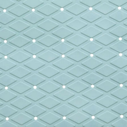 Badmat | Badkamer Mat | Douche Mat | PVC Badkleed 70 x 35 cm | Antislip | Aanrecht Zeer | Turqoise | Antislip Douchemat