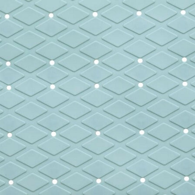 Badmat | Badkamer Mat | Douche Mat | PVC Badkleed 70 x 35 cm | Antislip | Aanrecht Zeer | Turqoise | Antislip Douchemat