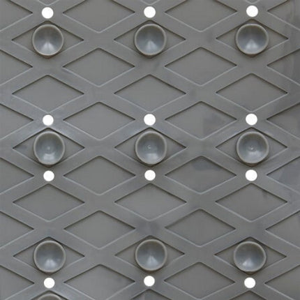 Badmat | Badkamer Mat | Douche Mat | PVC Badkleed 70 x 35 cm | Antislip | Aanrecht Zeer | Zwart - Antislip Douchemat