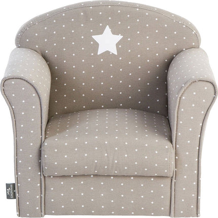 Klassieke Kinder Fauteuil Taupe