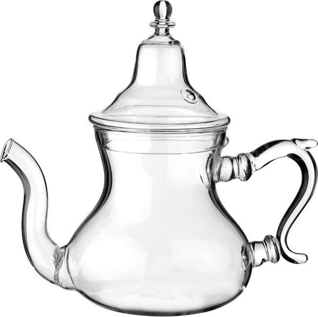 Oosterse glazen theepot 1.4 liter