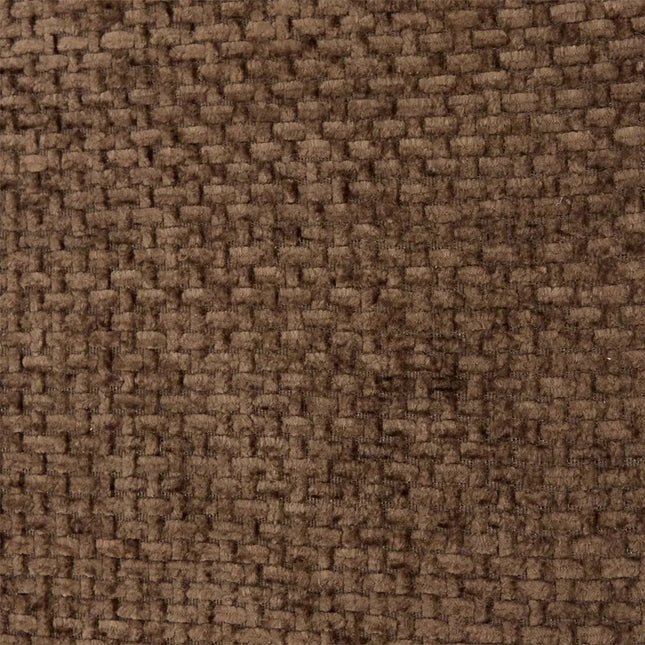 Spolo Tonka Brown Kruk - Multifunctioneel Krukje, Bijzettafeltje of Poef - Houten Poten - Bruin Zitgedeelte -