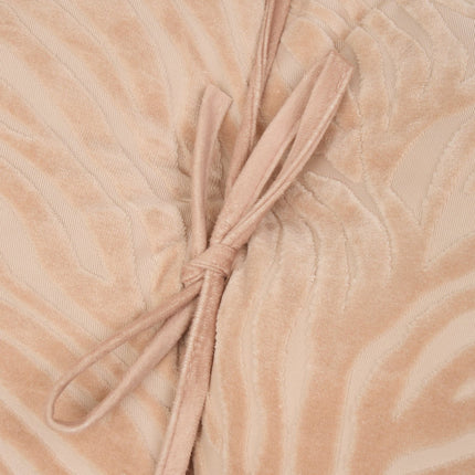 Atmosphera Tigris Fluwelen Vloermatras - 60x120xH8cm - Beige
