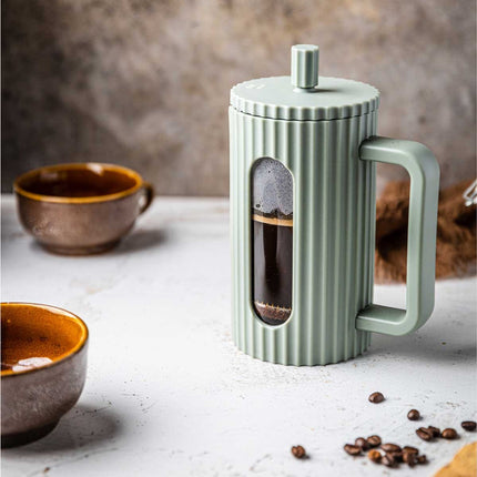 ZUIGER KOFFIE-/THEEZETAPPARAAT 1000 ml KLAUSBERG KB-7755 GROEN
