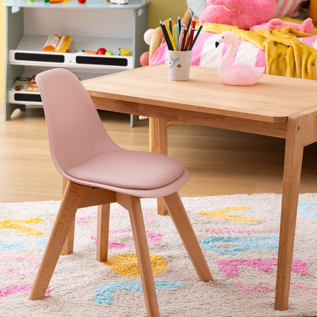 Atmosphera Kids Mini Baya kinderstoel - 55x31x39cm - Roze