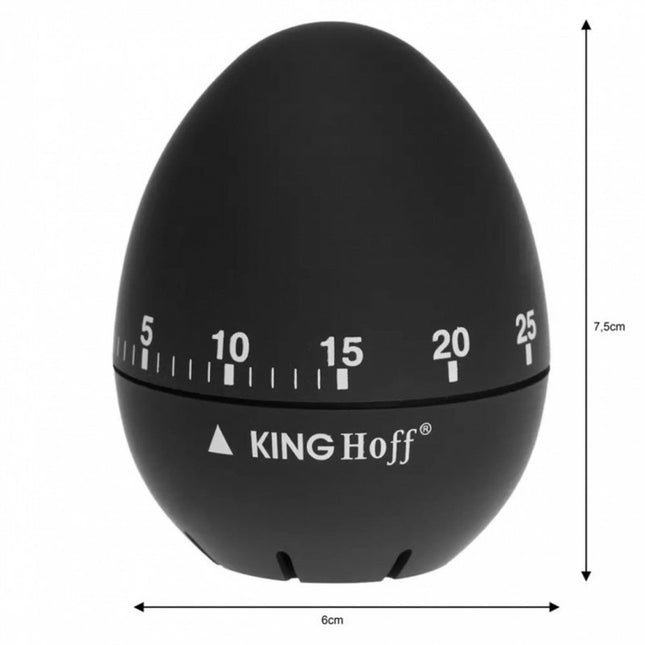 Kinghoff 1620 - Kookwekker zwart