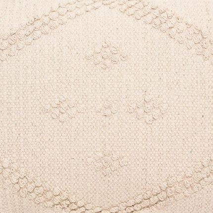 Sierkussen - Macramé D Safari Tuin Woonkamer Decoratie - Ecru - 58 Cm X 38 Cm