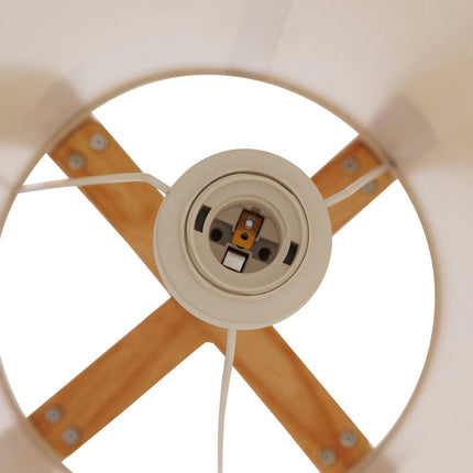 Atmosphera Rafa Vloerlamp - Ø24xH107cm - Beige