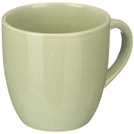 Green Mint Koffiekopjes 150 ml - Set van 6 - Keramieke Espresso Kopjes met Oor - Mokken - Thee en Koffie mokken - Mintgroen - Groen